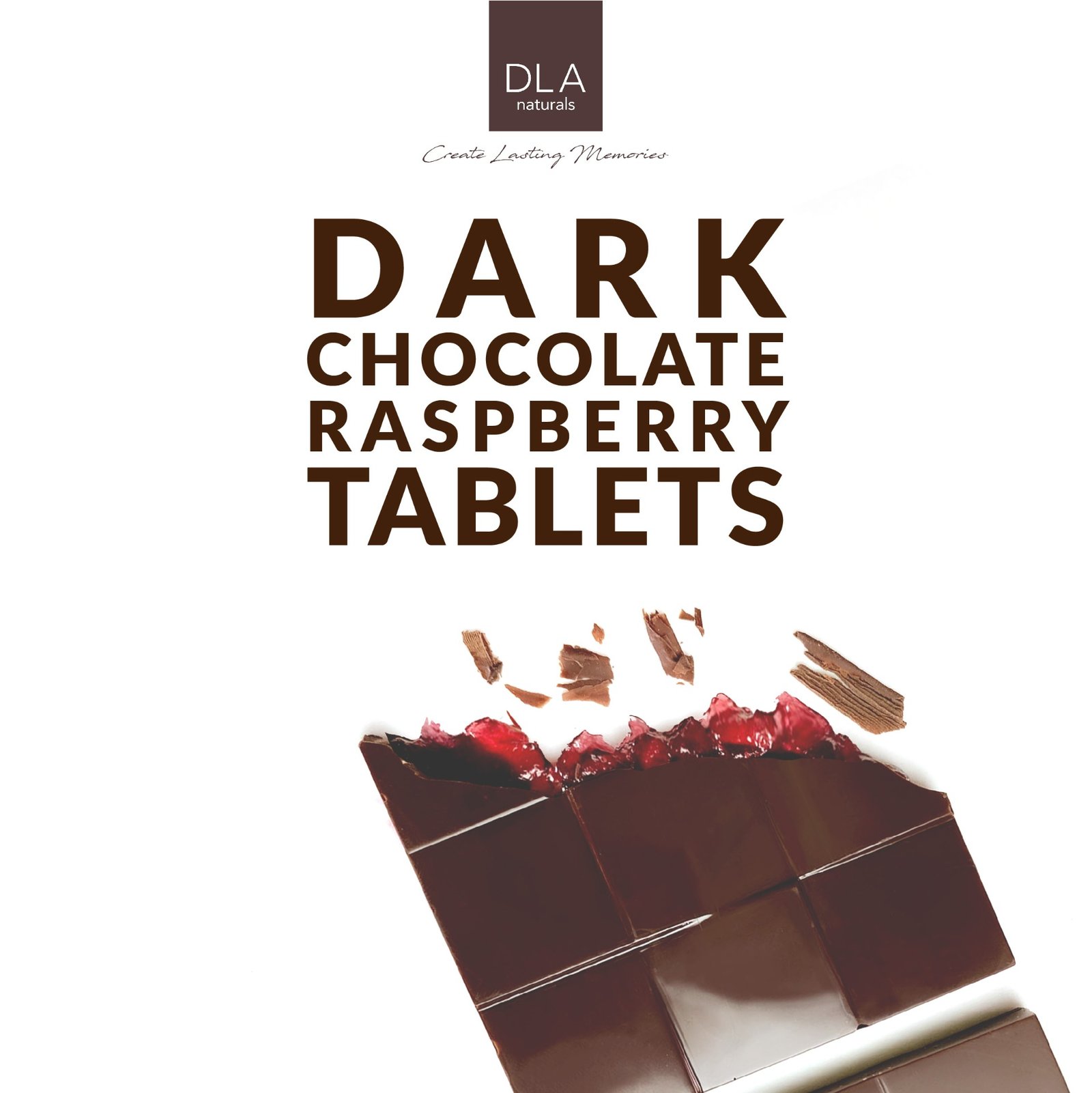 Dark Chocolate Raspberry Tablets